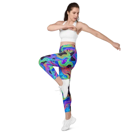 Infinite Chromatics on a Leggings with Pockets