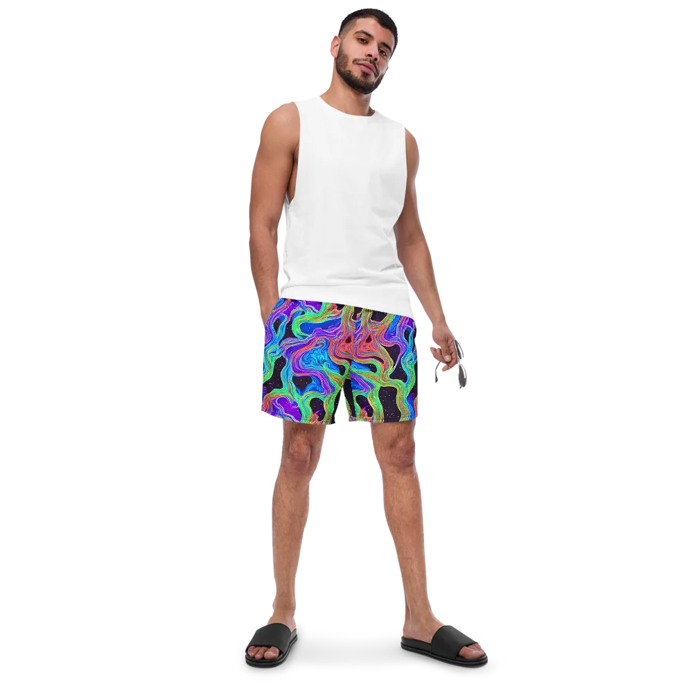Infinite Chromatics on Swim Trunks — Front