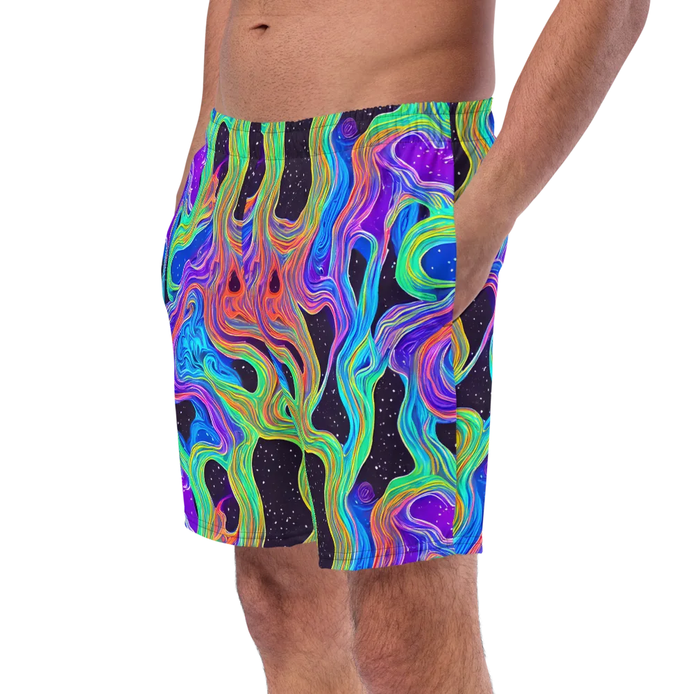 Infinite Chromatics on Swim Trunks — Left Front