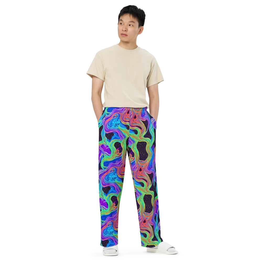 Infinite Chromatics on Wide-Leg Pants — Front