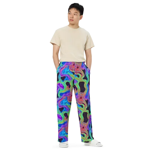 Infinite Chromatics on a Wide-Leg Pants