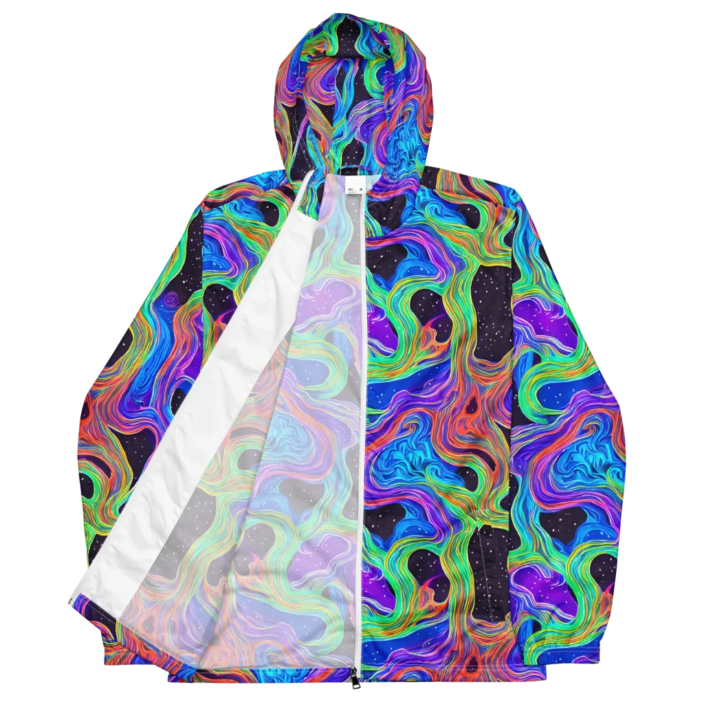 Infinite Chromatics on Men's Windbreaker — Front