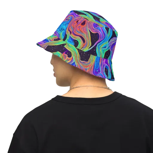 Infinite Chromatics on a Reversible Bucket Hat