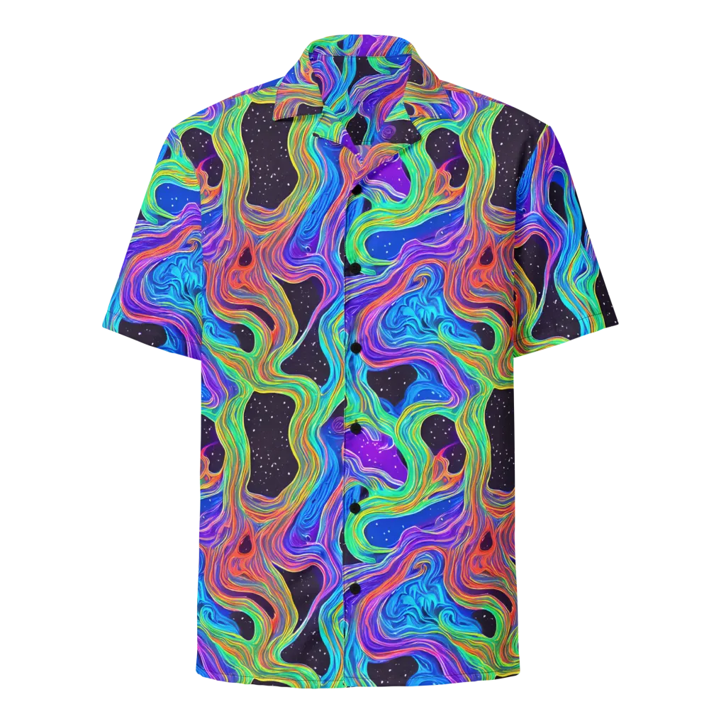 Infinite Chromatics on Button Shirt — Front