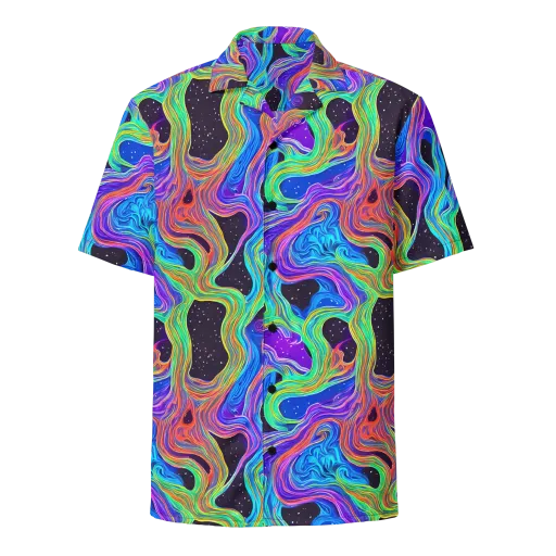 Infinite Chromatics on a Button Shirt