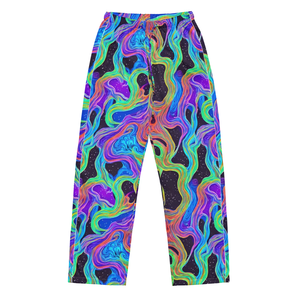 Infinite Chromatics on Women's Pajama Pants — Front