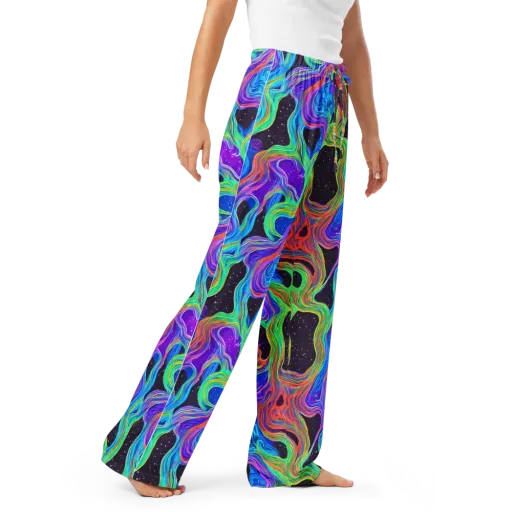 Infinite Chromatics on a Women's Pajama Pants