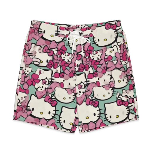 Bowberry Parade on a Men's Board Shorts