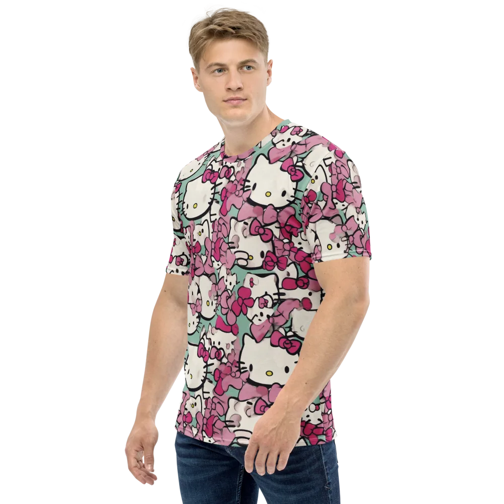 Bowberry Parade on Men's Crew Neck T-Shirt — Left