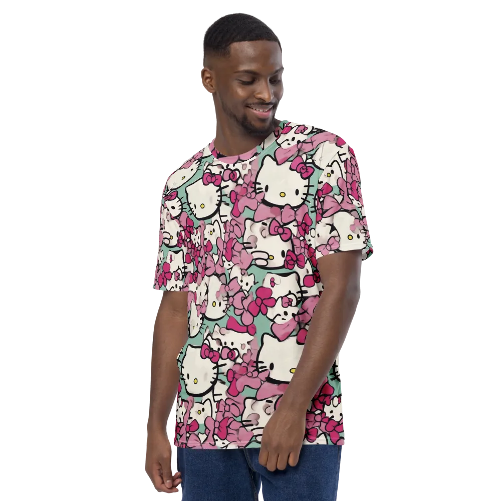 Bowberry Parade on Men's Crew Neck T-Shirt — Left