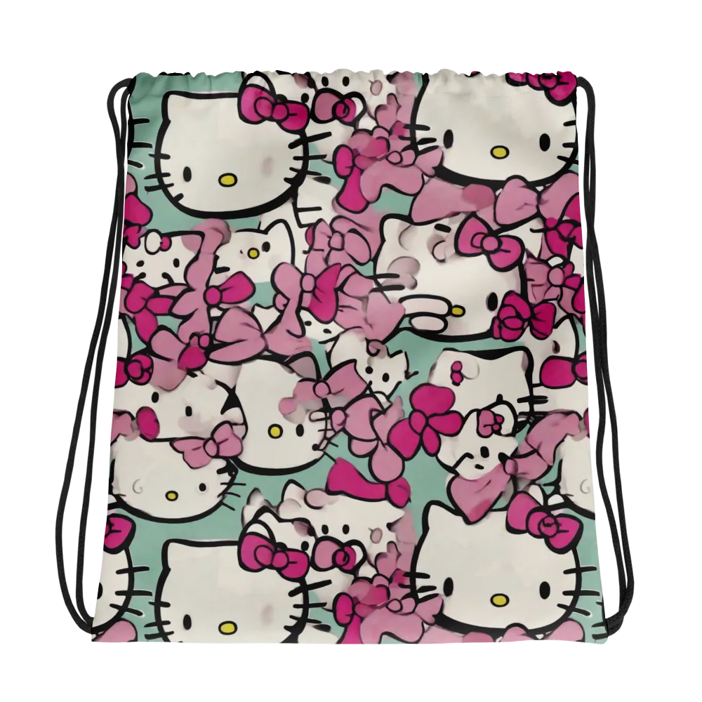 Bowberry Parade on Drawstring Bag — Photo