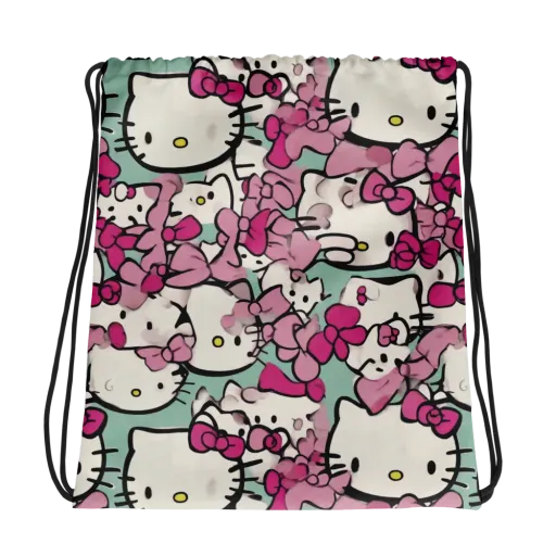 Bowberry Parade on a Drawstring Bag