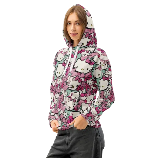 Bowberry Parade on a Cotton Hoodie