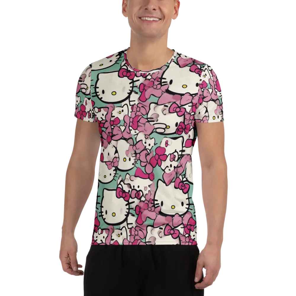 Bowberry Parade on Men's Athletic T-Shirt — Front