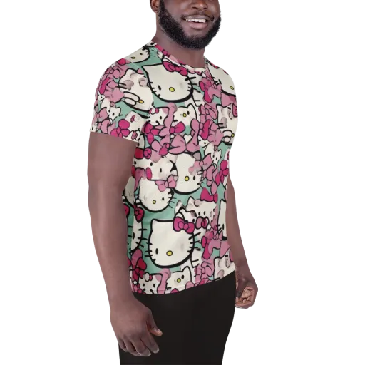 Bowberry Parade on a Men's Athletic T-Shirt
