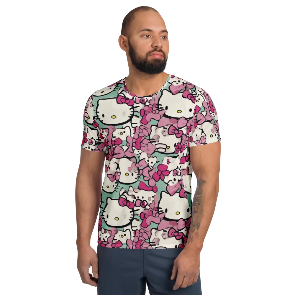 Bowberry Parade on Men's Athletic T-Shirt — Front