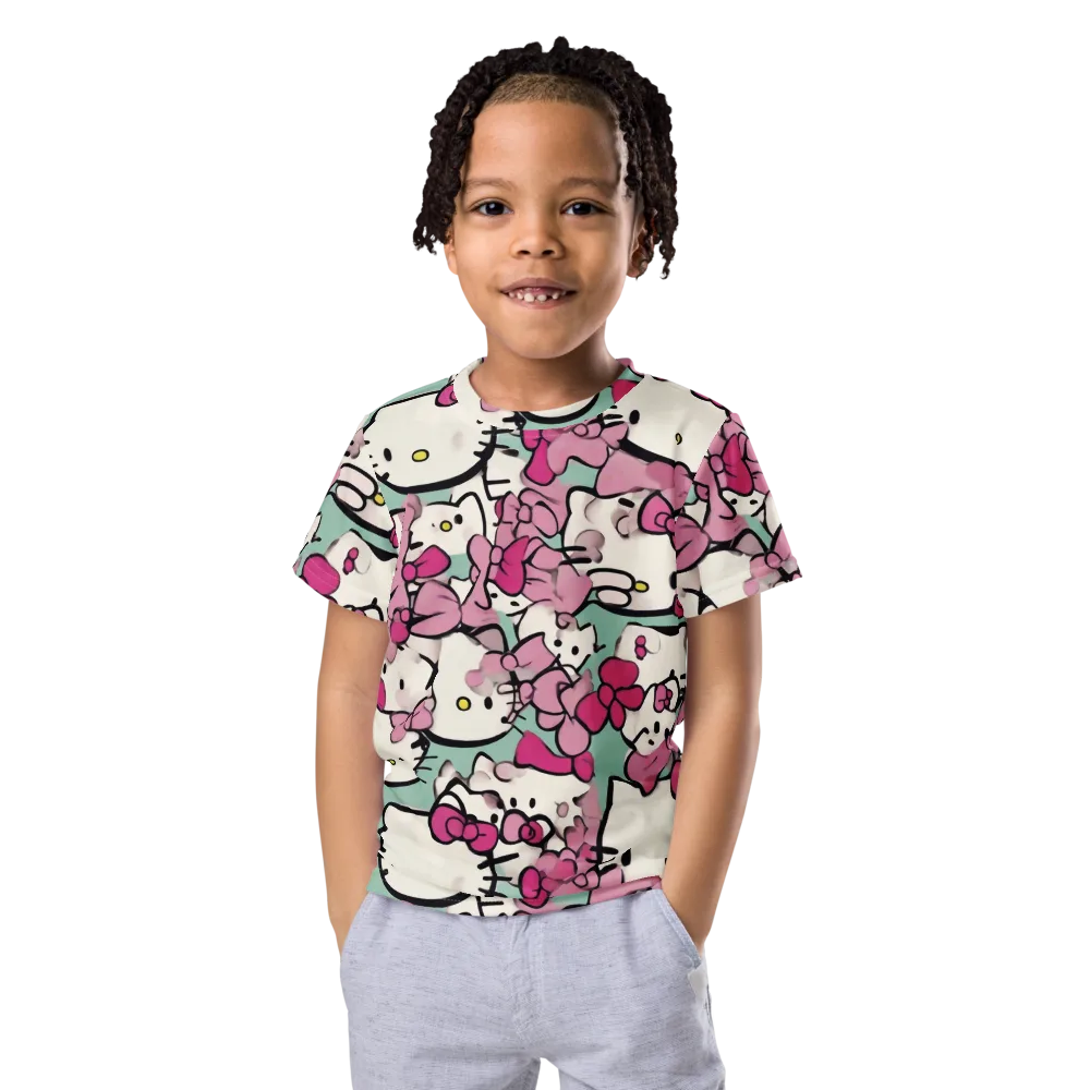 Bowberry Parade on Kids Crew Neck T-Shirt — Front