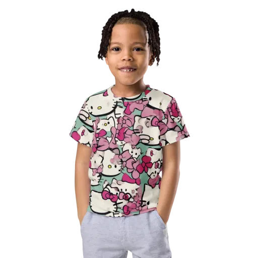 Bowberry Parade on a Kids Crew Neck T-Shirt