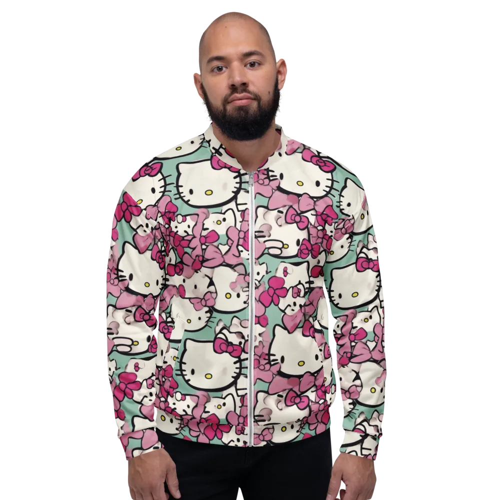 Bowberry Parade on Bomber Jacket — Front