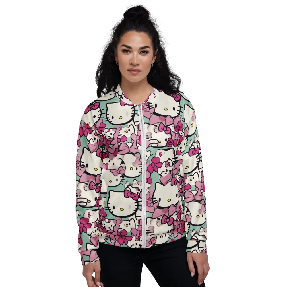 Bowberry Parade on Bomber Jacket — Front