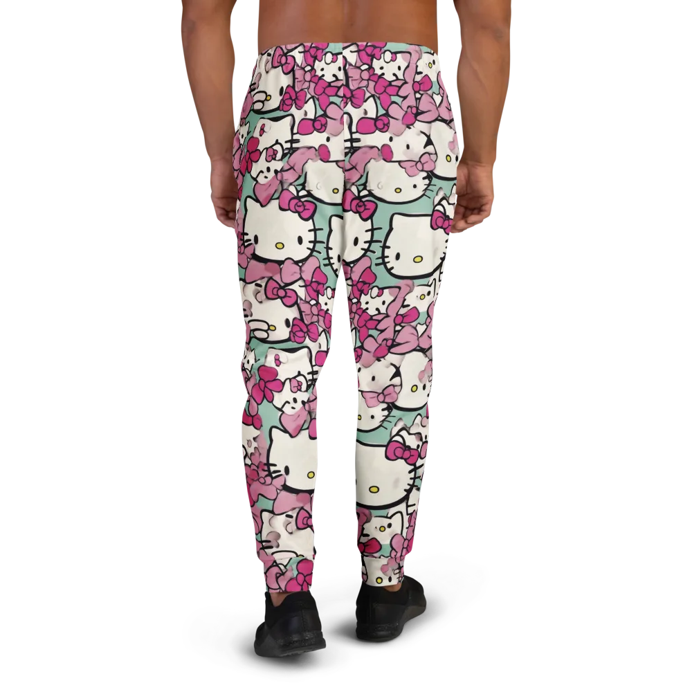 Bowberry Parade on Men's Joggers — Back