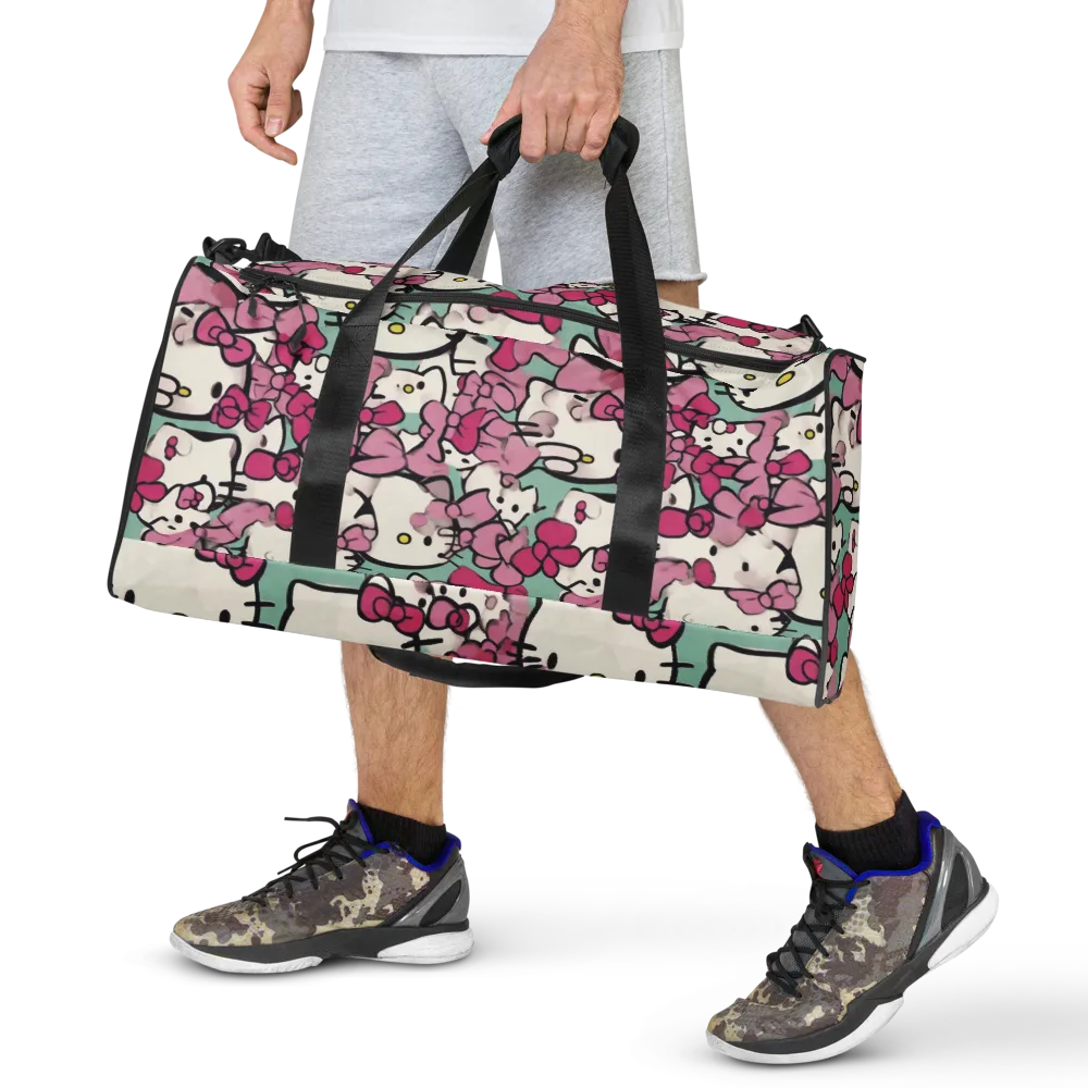 Bowberry Parade on Duffle Bag — Front
