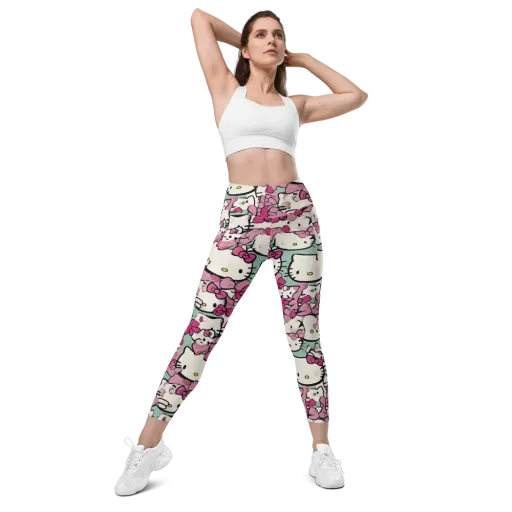 Bowberry Parade on a Leggings with Pockets