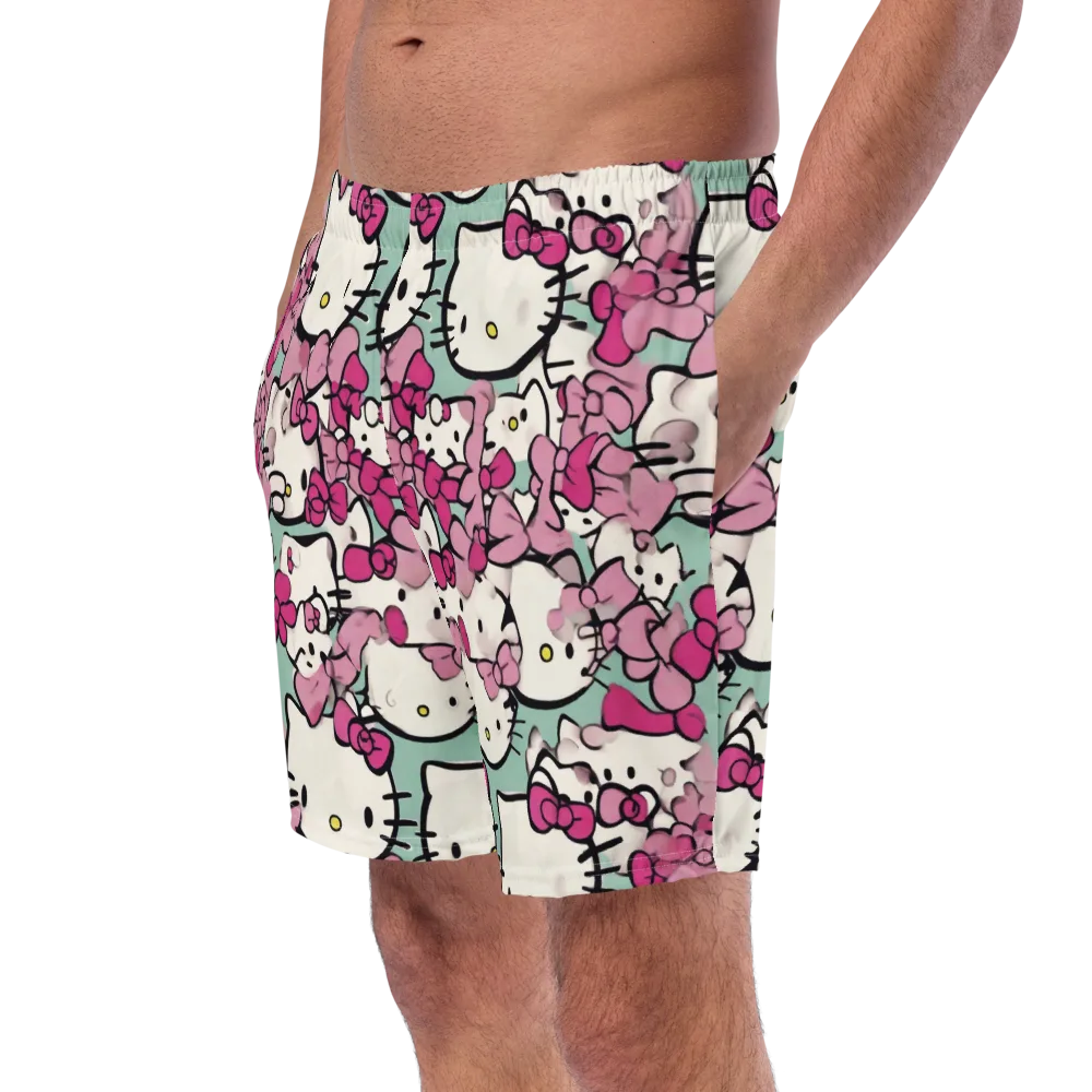 Bowberry Parade on Swim Trunks — Left Front