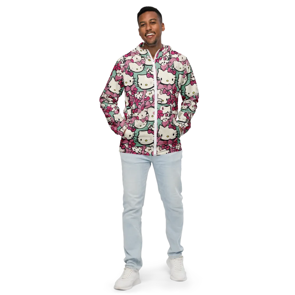 Bowberry Parade on Men's Windbreaker — Front