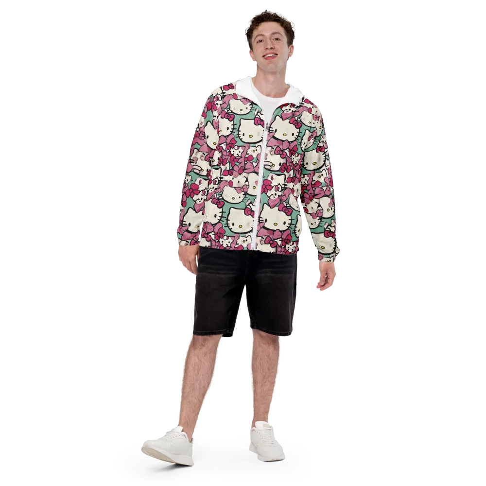 Bowberry Parade on Men's Windbreaker — Front