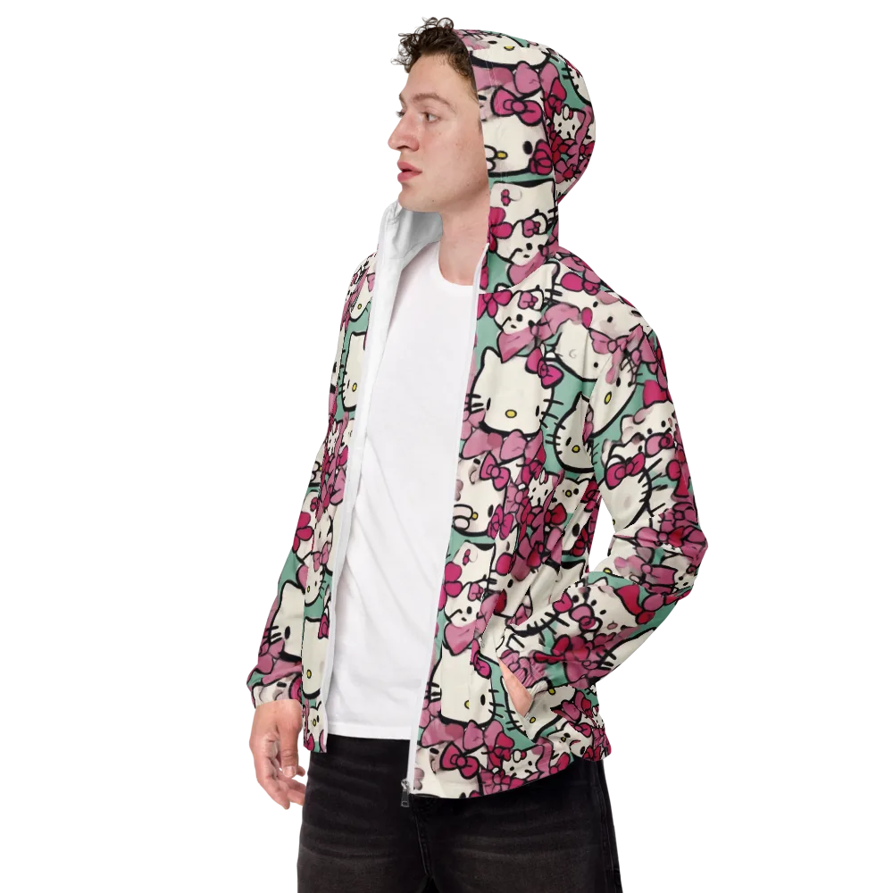 Bowberry Parade on Men's Windbreaker — Left Front