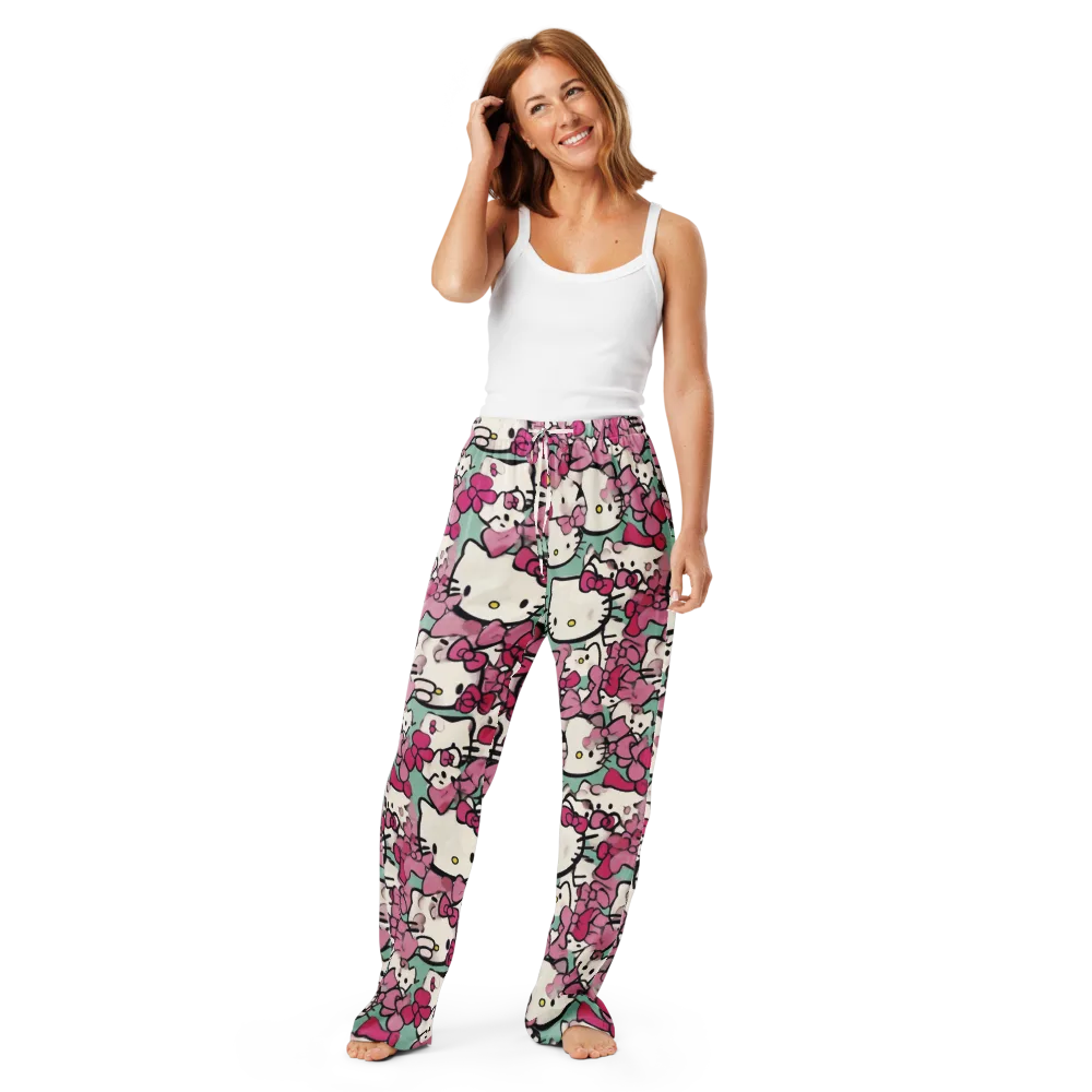 Bowberry Parade on Women's Pajama Pants — Front