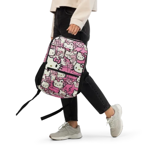 Pink Bow Parade on a Utility Backpack