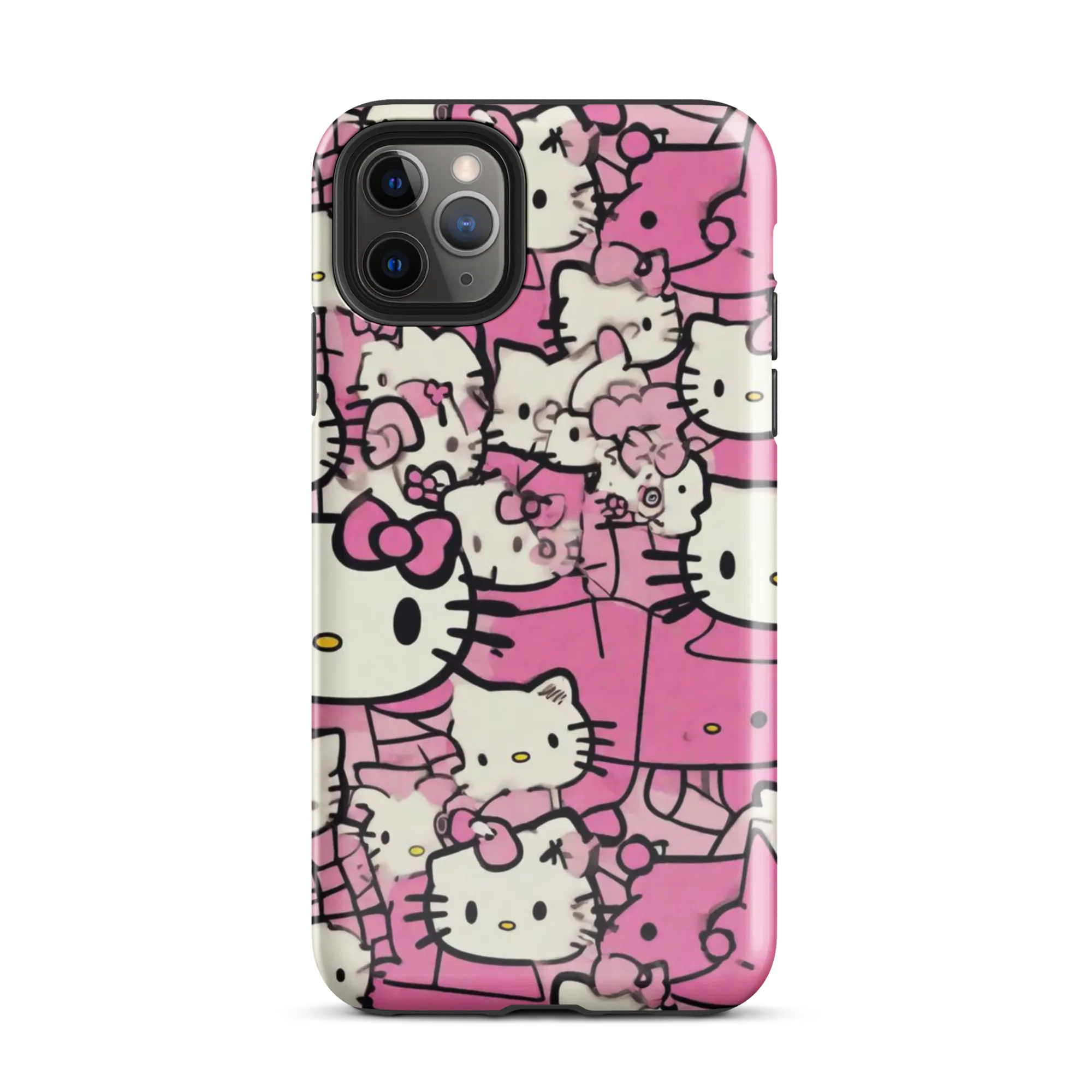 Pink Bow Parade on Tough Case for iPhone® — Front