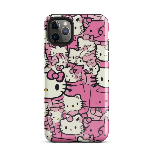 Pink Bow Parade on a Tough Case for iPhone®