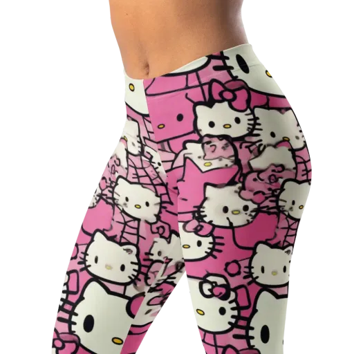Pink Bow Parade on a Leggings