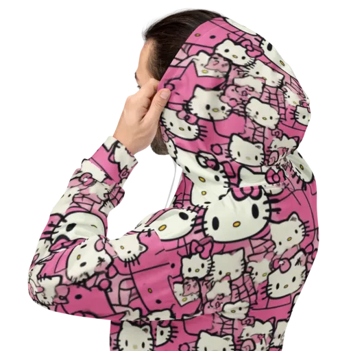 Pink Bow Parade on a Hoodie