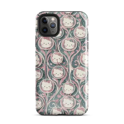 Mistletoe Kittens on a Tough Case for iPhone®