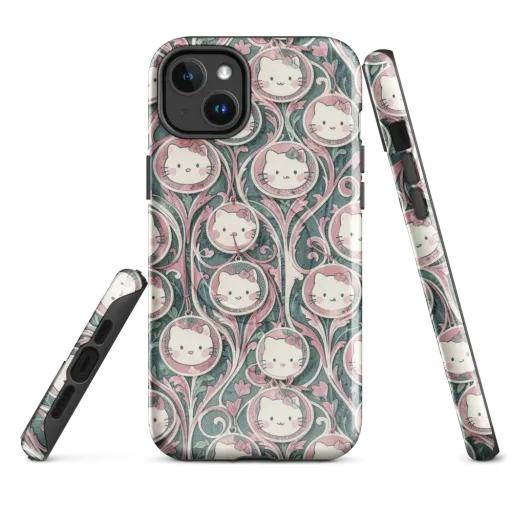 Mistletoe Kittens on a MagSafe Tough Case for iPhone®