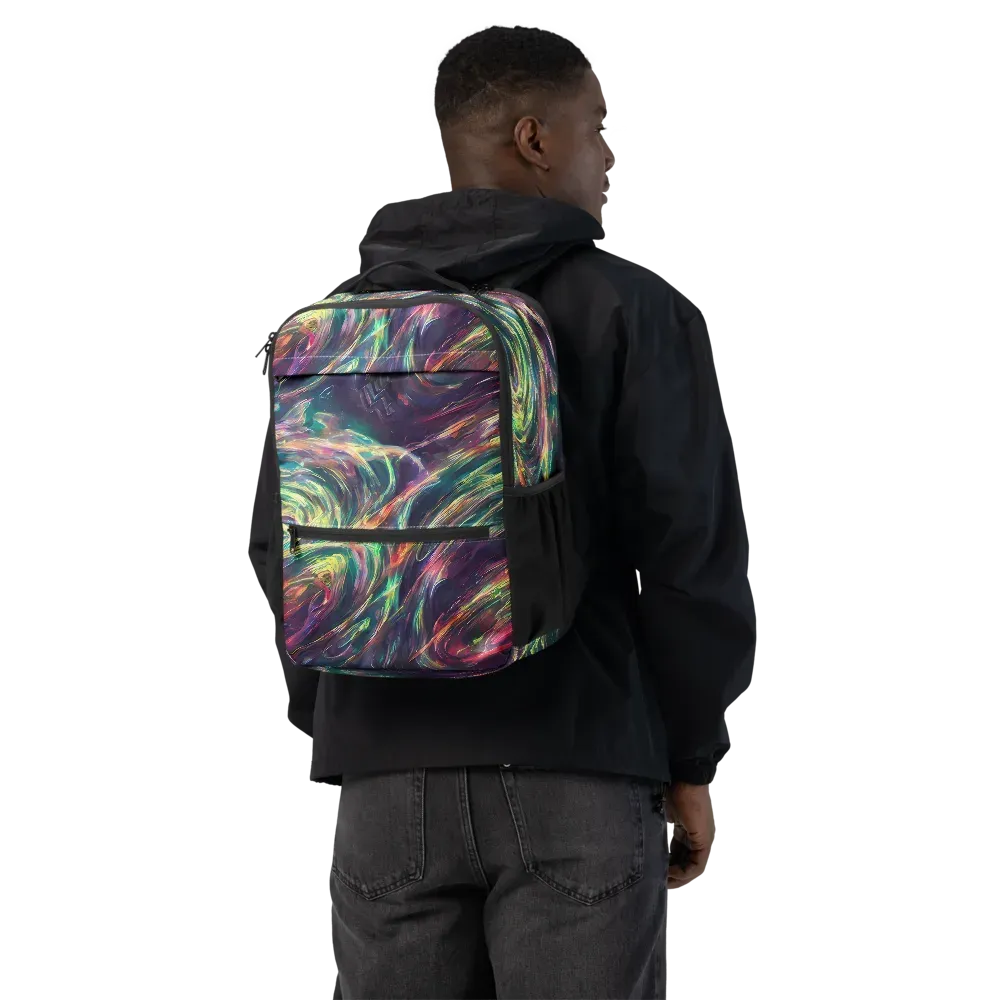 Viridian Rush on Utility Backpack — Back