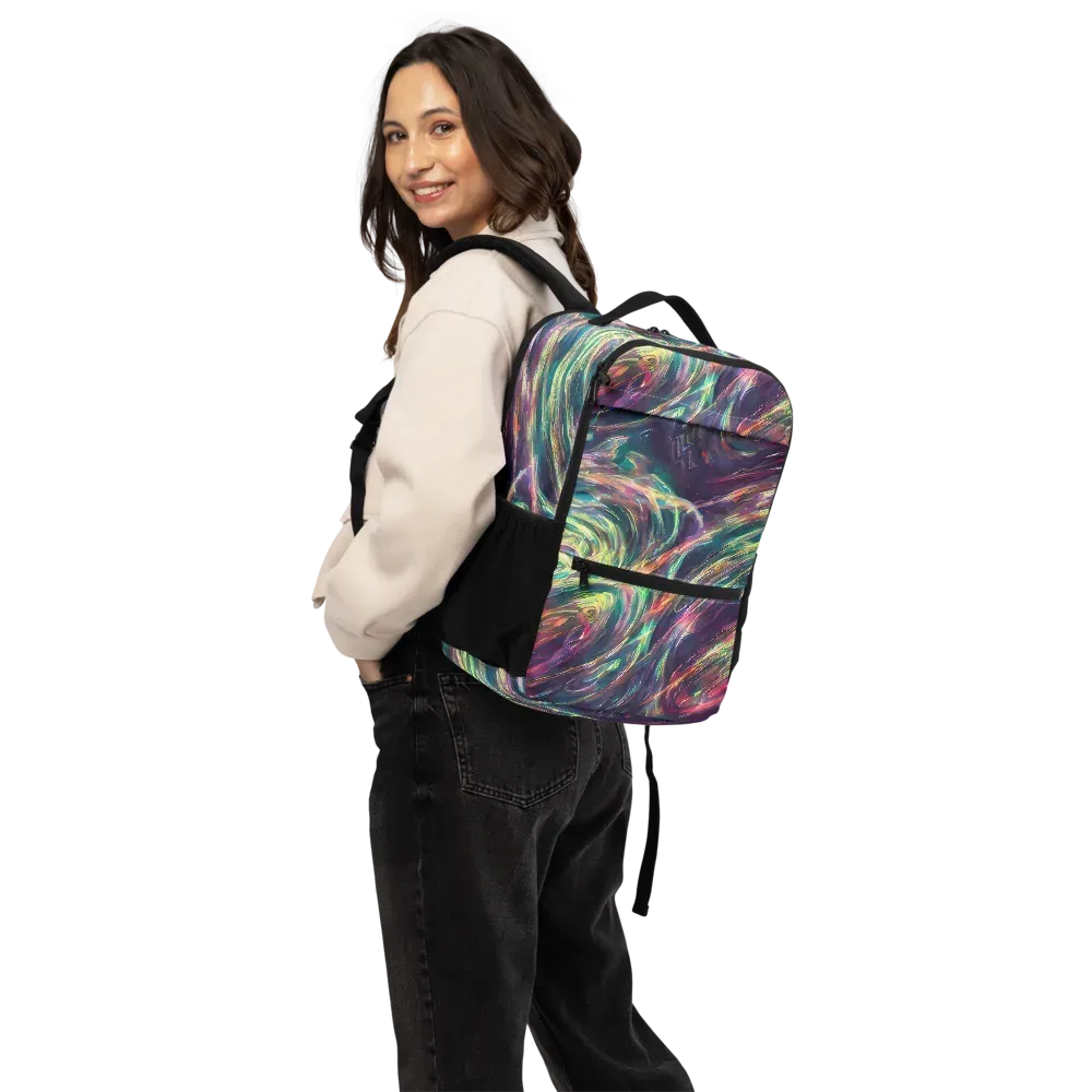 Viridian Rush on Utility Backpack — Back