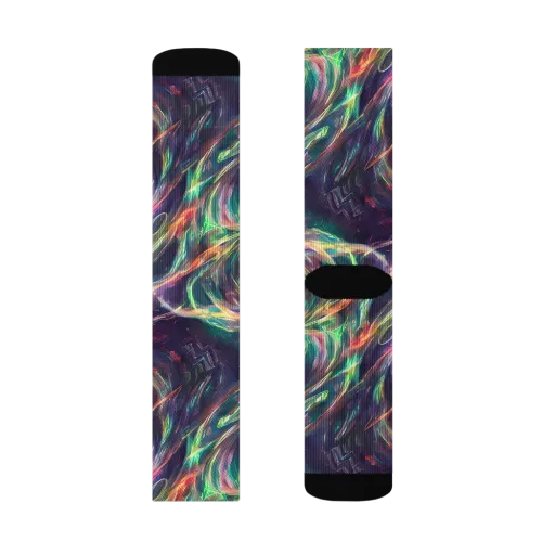 Viridian Rush on a Socks