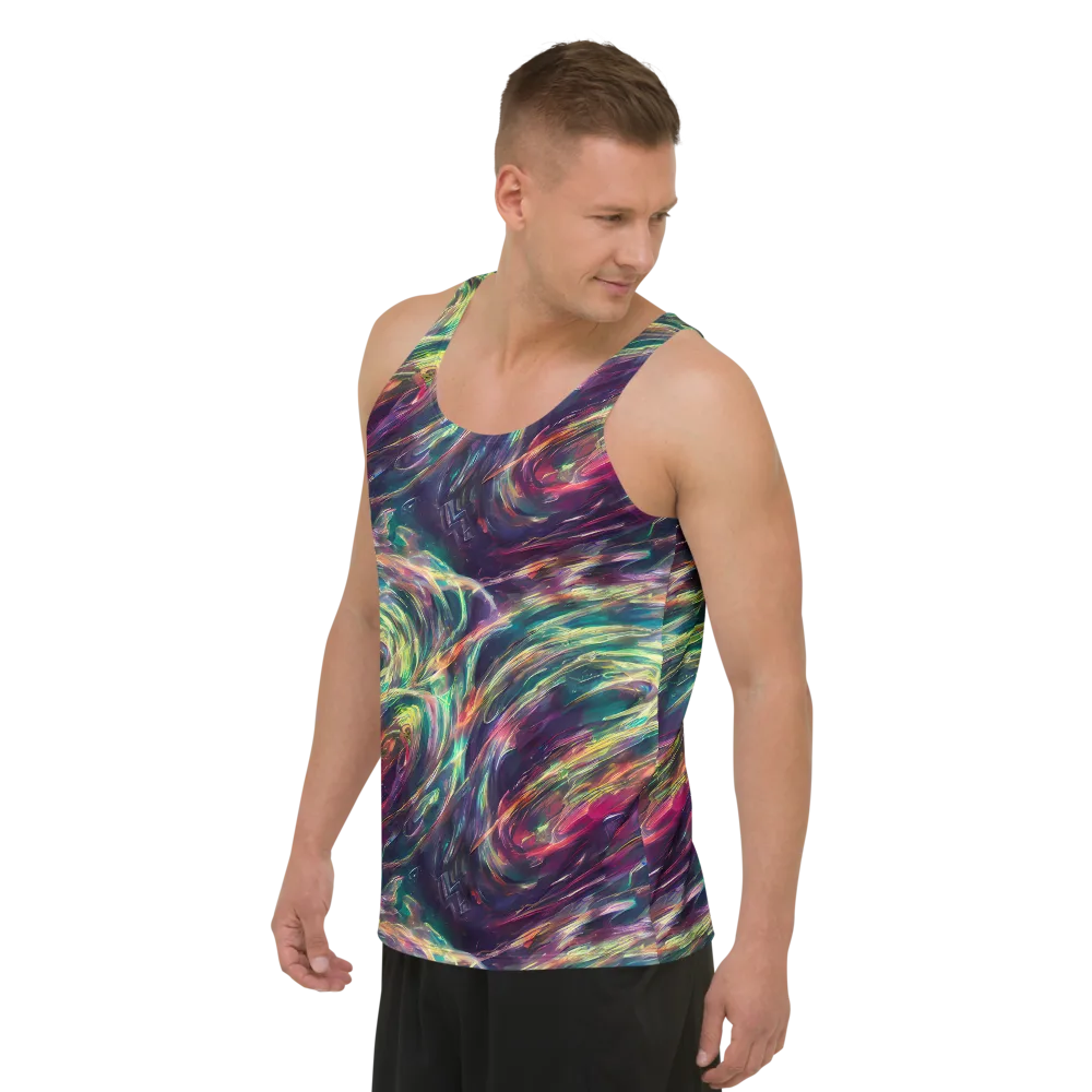 Viridian Rush on Men's Tank Top — Left Front