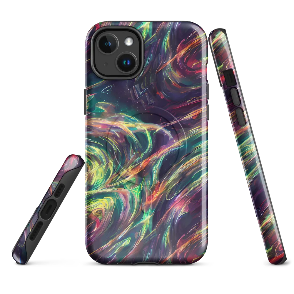 Viridian Rush on MagSafe Tough Case for iPhone® — Front