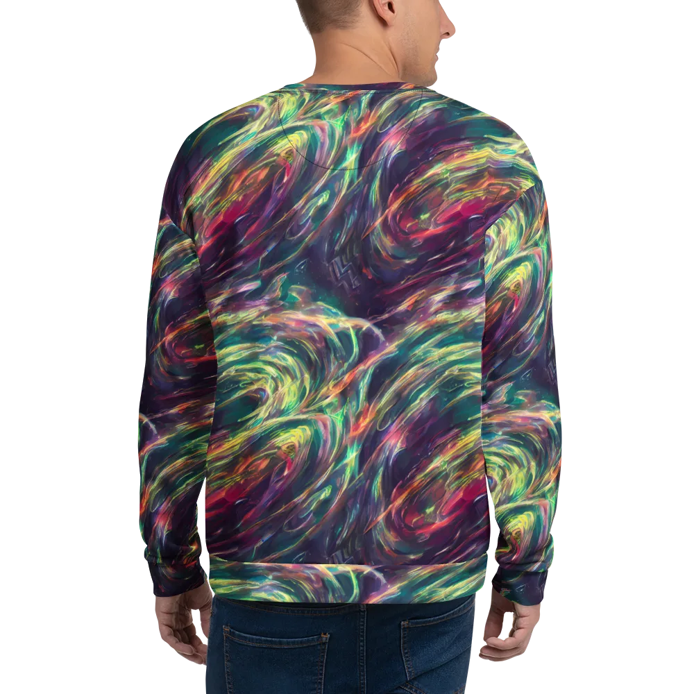 Viridian Rush on Sweatshirt — Back