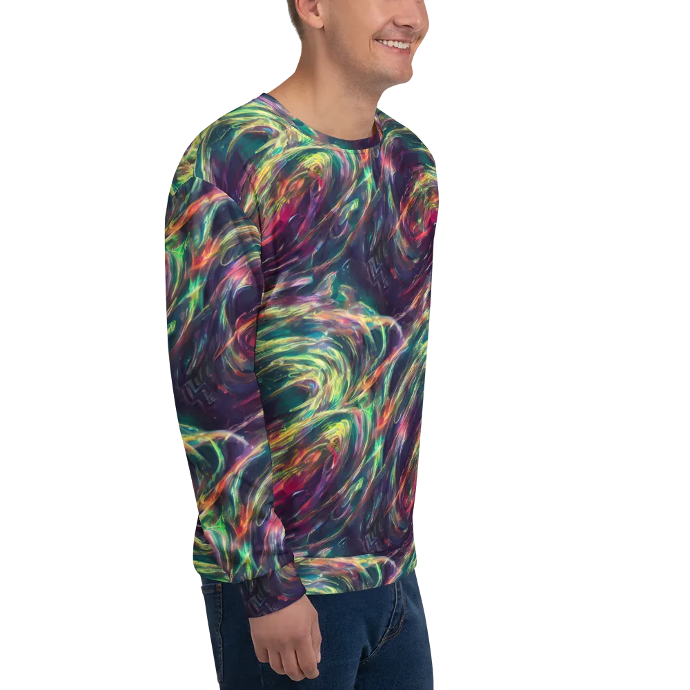 Viridian Rush on Sweatshirt — Right Front