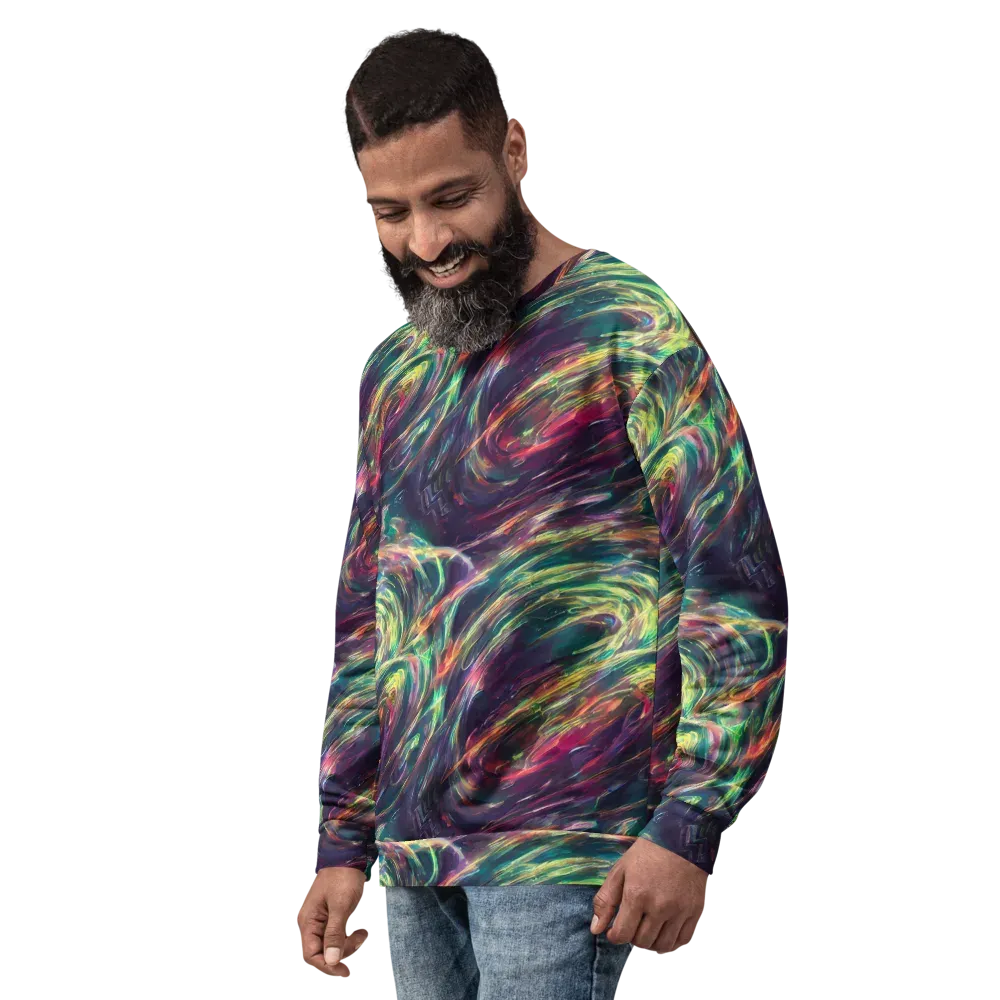 Viridian Rush on Sweatshirt — Left Front