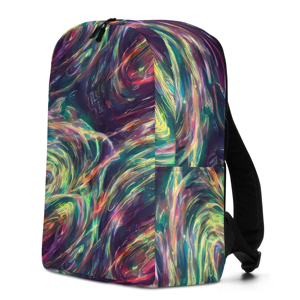 Viridian Rush on Minimalist Backpack — Left