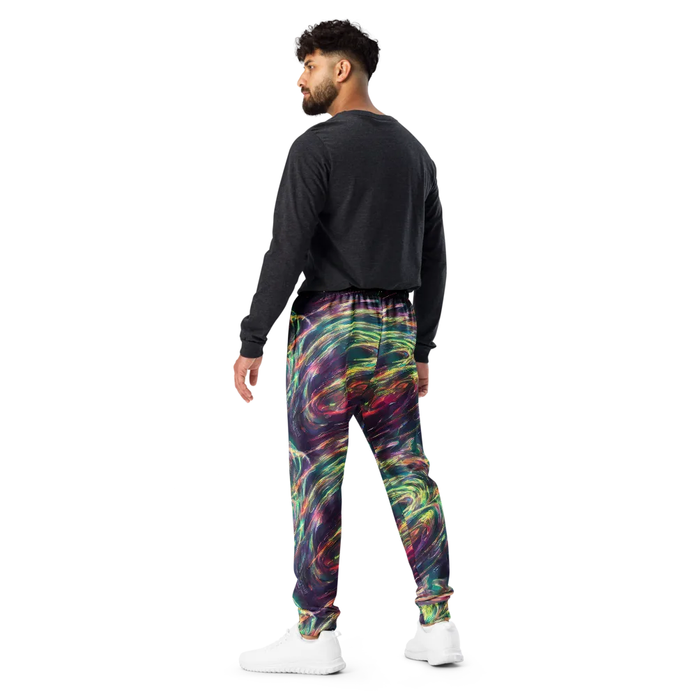 Viridian Rush on Men's Joggers — Back