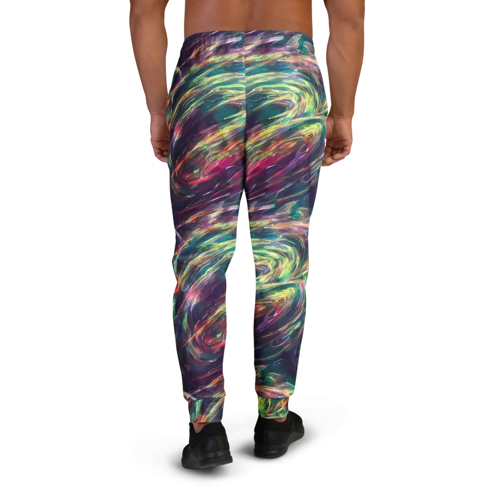 Viridian Rush on Men's Joggers — Back